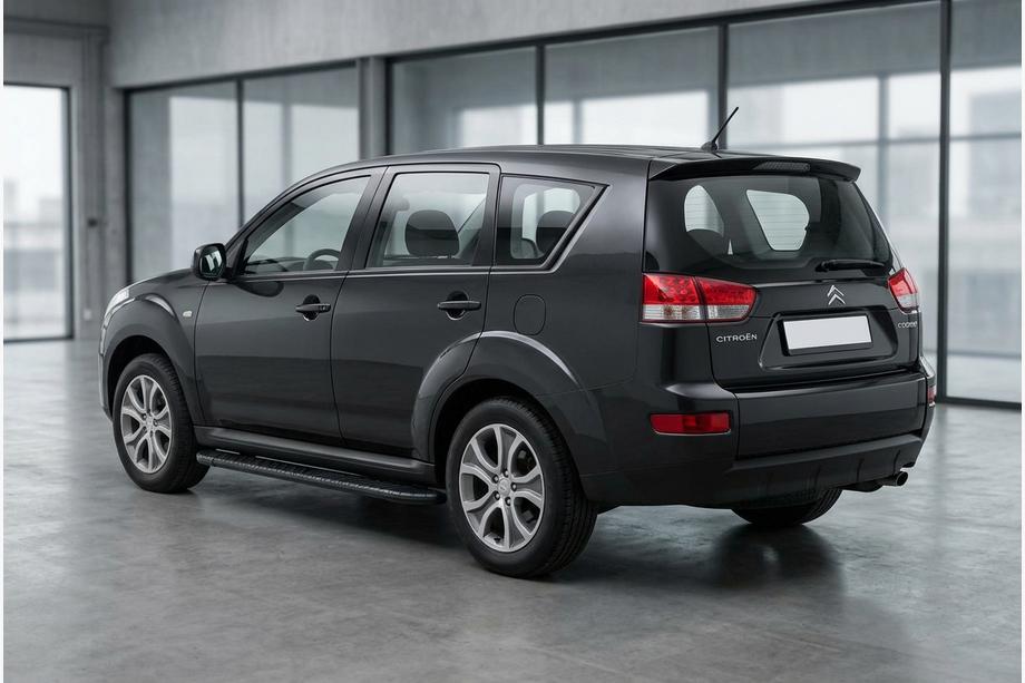 Citroen C-Crosser 2007–2013 Sidetrin Bosphorus Black (2 stk., aluminium) Image
