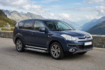 Citroen C-Crosser 2007–2013 Sidetrin Rainbow (2 stk., aluminium) foto 1