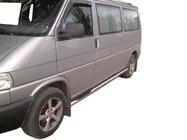Volkswagen T4 Caravelle/Multivan 1990–2003 Siderør (2 stk., rustfrit stål) 60 mm, kort akselafstand foto 1