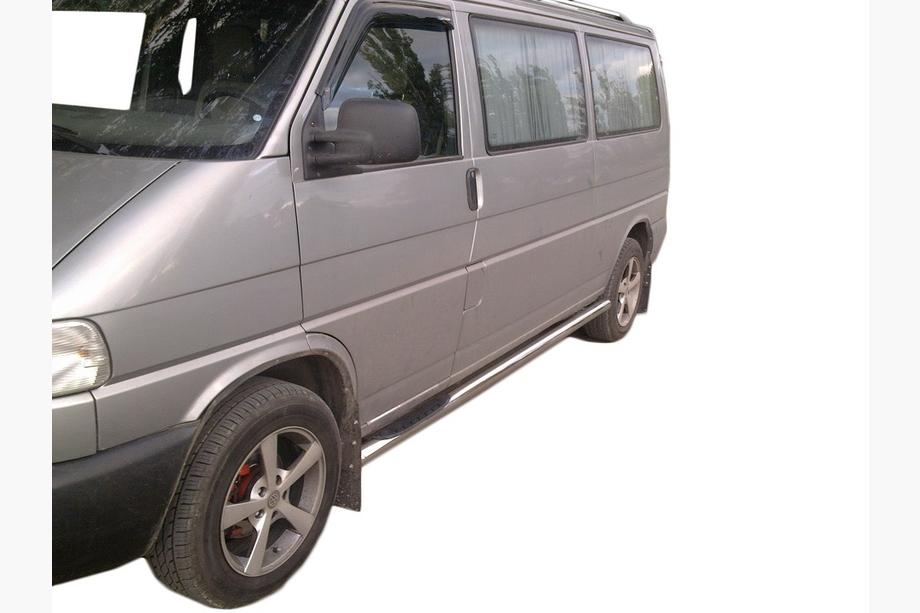 Volkswagen T4 Caravelle/Multivan 1990–2003 Siderør (2 stk., rustfrit stål) 60 mm, kort akselafstand Image
