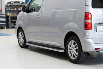 Citroen Jumpy 2007–2017 Maydos V1 sidetrin (2 stk., aluminium ↗ rustfrit stål) foto 1