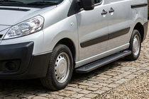 Fiat Scudo 2007–2015 Allmond Black sidetrin (2 stk., aluminium) foto 1
