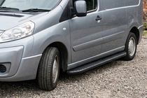 Fiat Scudo 2007–2015 Sidetrin Bosphorus Black (2 stk., aluminium) foto 1