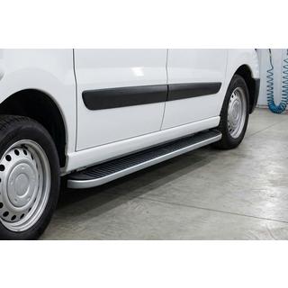 Sidetrin Tayga Grey (2 stk., aluminium) foto 1