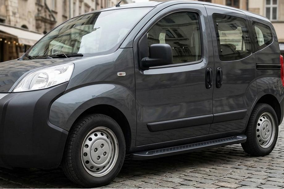 Citroen Nemo 2007–2017 Sidetrin Allmond Black (2 stk., aluminium) Image