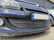 Renault Megane III 2009–2016 Vinterafdækning til kølergrill (2009-2013, nederste) Mat foto 8