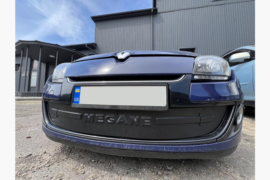 Renault Megane III 2009–2016 Vinterafdækning til kølergrill (2009-2013, nederste) Mat Image