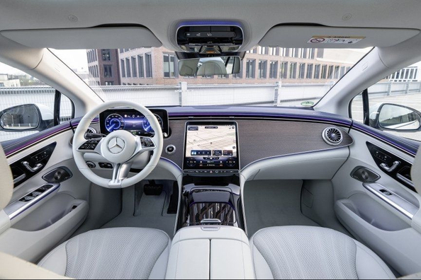 Mercedes-Benz EQE (V295): Anmeldelse af el-sedan i businessklassen Foto 5