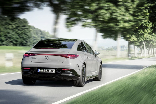 Mercedes-Benz EQE (V295): Anmeldelse af el-sedan i businessklassen Foto 3