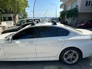 BMW 5-serie F10/F11 2010–2016 Tagbøjler (tværstænger) til originale monteringspunkter Ecem V3 (2 stk) Grå, 145 cm foto 5