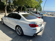 BMW 5-serie F10/F11 2010–2016 Tagbøjler (tværstænger) til originale monteringspunkter Ecem V3 (2 stk) Grå, 145 cm foto 7