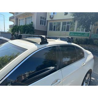 Tagbøjler (tværstænger) til originale monteringspunkter Ecem V3 (2 stk) BMW 5-serie F10/F11 2010–2016 foto 2