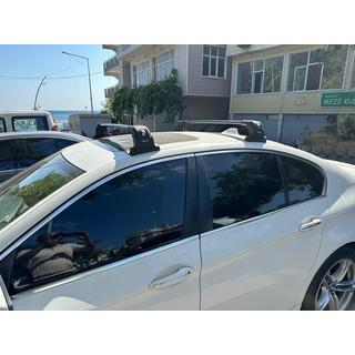 Tagbøjler (tværstænger) til originale monteringspunkter Ecem V3 (2 stk) BMW 5-serie F10/F11 2010–2016 foto 1