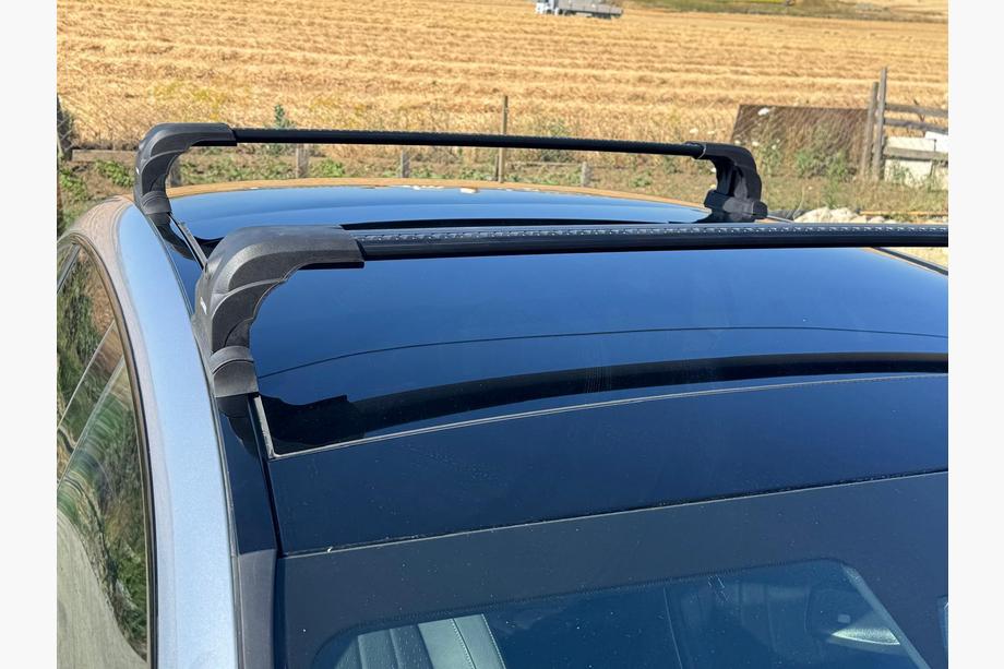 Mercedes EQE Tagbøjler (tværstænger) til originale monteringspunkter Ecem V3 (2 stk) Grå, 145 cm Image
