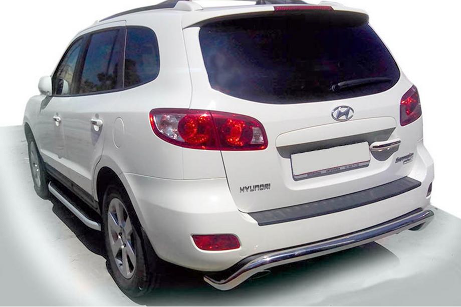 Hyundai Santa Fe 2 2006–2012 Bagbøjle AK007 (rustfrit stål) Foto 1