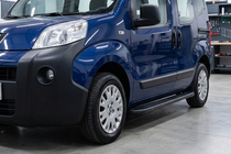 Fiat Fiorino/Qubo 2008–2024 Sidetrin Bosphorus Black (2 stk., aluminium) foto 1