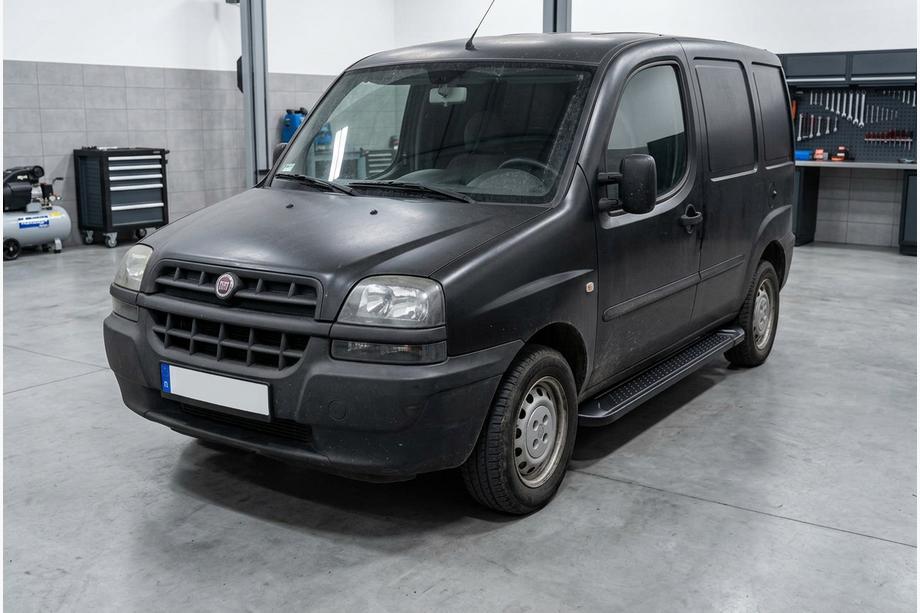 Fiat Doblo I 2001–2005 Sidetrin Allmond Black (2 stk., aluminium) Image