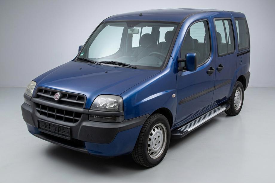Fiat Doblo I 2001–2005 Sidetrin Line (2 stk., aluminium) Image