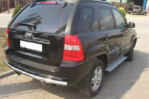 Kia Sportage 2004–2010 Bagbøjle AK002 (rustfrit stål) foto 2