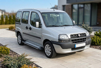 Fiat Doblo I 2001–2005 Sidetrin Rainbow (2 stk., aluminium) foto 1