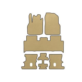 EVA-måtter (3 rækker, beige)