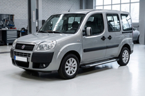 Fiat Doblo I 2005–2010 Sidetrin Line (2 stk., aluminium) foto 1