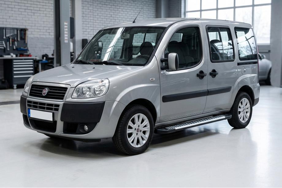 Fiat Doblo I 2005–2010 Sidetrin Line (2 stk., aluminium) Image