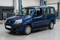 Fiat Doblo I 2005–2010 Sidetrin Bosphorus Black (2 stk., aluminium) Standard base foto 1