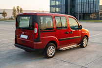 Fiat Doblo I 2005–2010 Sidetrin Rainbow (2 stk., aluminium) foto 1