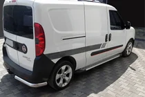 Fiat Doblo II 2010–2022 Sidetrin Line (2 stk., aluminium) foto 1