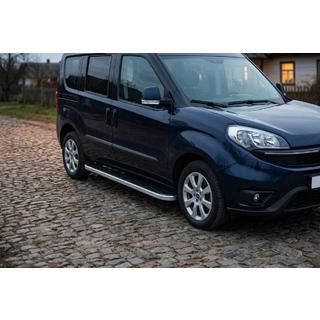 Sidetrin Tayga Grey (2 stk., aluminium) foto 1