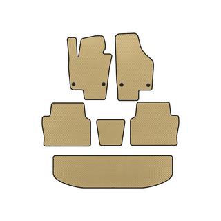 EVA-måtter (3 rækker, beige)