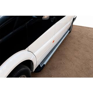 Sidetrin Line (2 stk., aluminium) foto 1