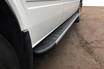 Mercedes Sprinter W901/902/903/904/905 1995–2006 Duru sidetrin (2 stk., aluminium) Lang akselafstand foto 1
