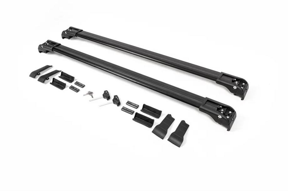 Citroen Berlingo/Multispace 2018– Tagbøjler (tværstænger) til integrerede tagrælinger Wingbar V2 (2 stk) Grå Foto 17