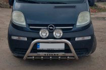 Opel Vivaro 2001–2015 Frontbøjle WT003-4 (rustfrit stål) Uden logo foto 9