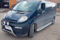 Opel Vivaro 2001–2015 Frontbøjle WT003-4 (rustfrit stål) Uden logo foto 10