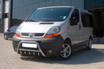 Opel Vivaro 2001–2015 Frontbøjle WT003-4 (rustfrit stål) Uden logo foto 13