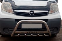 Opel Vivaro 2001–2015 Frontbøjle WT003-4 (rustfrit stål) Uden logo foto 7