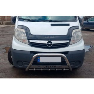 Frontbøjle WT003-4 (rustfrit stål) Opel Vivaro 2001–2015 foto 2