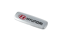Hyundai Aluminium emblem til bilmåtter (1 stk.) foto 2