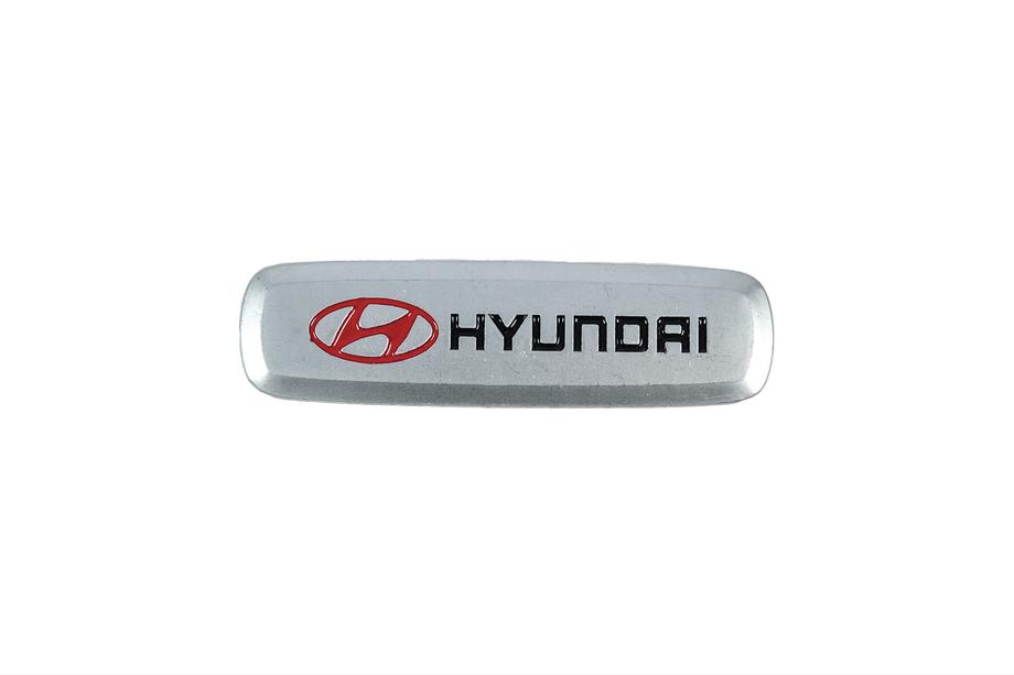Hyundai Aluminium emblem til bilmåtter (1 stk.) Image