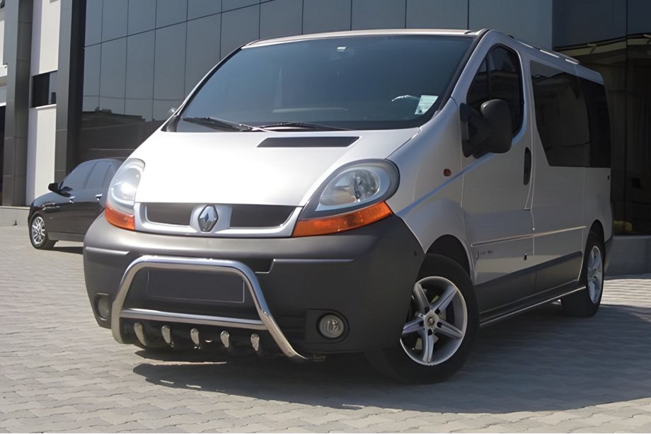 Renault Trafic 2001–2015 Frontbøjle WT003-4 (rustfrit stål) Foto 2