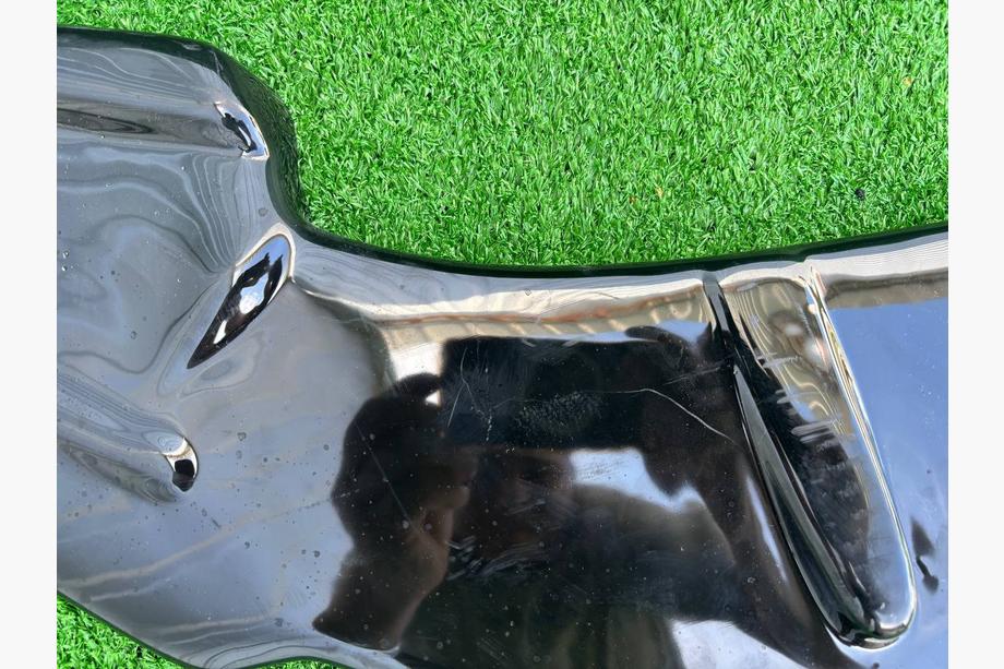 Volkswagen Golf 7/E-Golf 2012–2020 Nedsat vare: Front lip-spoiler DPT V-4 (til R / R-Line HB, 2017-2019, sort højglans) Foto 5