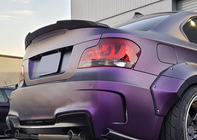 BMW 1-serie E81/E82/E87/E88 2004–2011 M4-Style spoiler (til E82, klargjort til lakering) foto 2