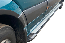 Volkswagen Crafter 2006–2016 Rainbow sidetrin (2 stk., aluminium) foto 2
