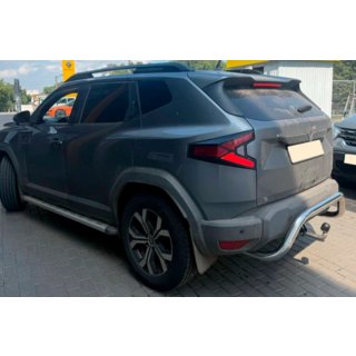 Bageste beskyttelsesbøjle AK007 (rustfrit stål) Dacia Duster 2024– foto 2