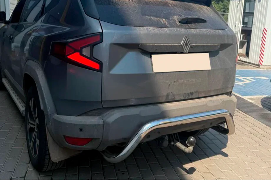 Dacia Duster 2024– Bageste beskyttelsesbøjle AK007 (rustfrit stål) Image