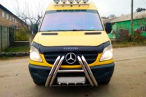 Mercedes Sprinter W906 2006–2018 Frontbøjle F1-01 (2013-2018, rustfrit stål) foto 4