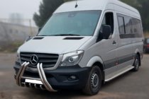 Mercedes Sprinter W906 2006–2018 Frontbøjle F1-01 (2013-2018, rustfrit stål) foto 3
